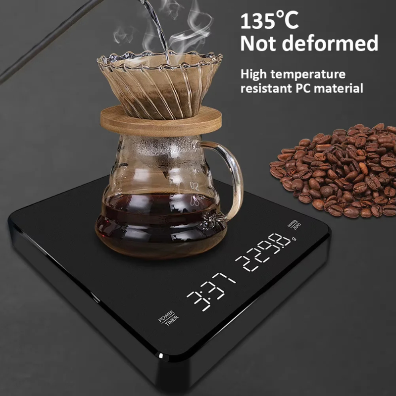Scale Drip Timer - New Digital Espresso Coffee Scale with