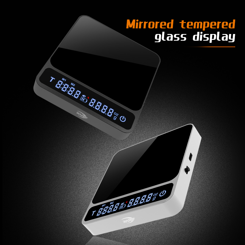Scale Drip Timer - IKAPE Coffee Scale V2, Premium Aluminium
