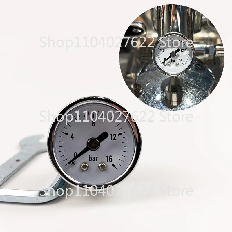 Pressure Gauge Espresso - E61 semi-automatic coffee machine, brewing head,
