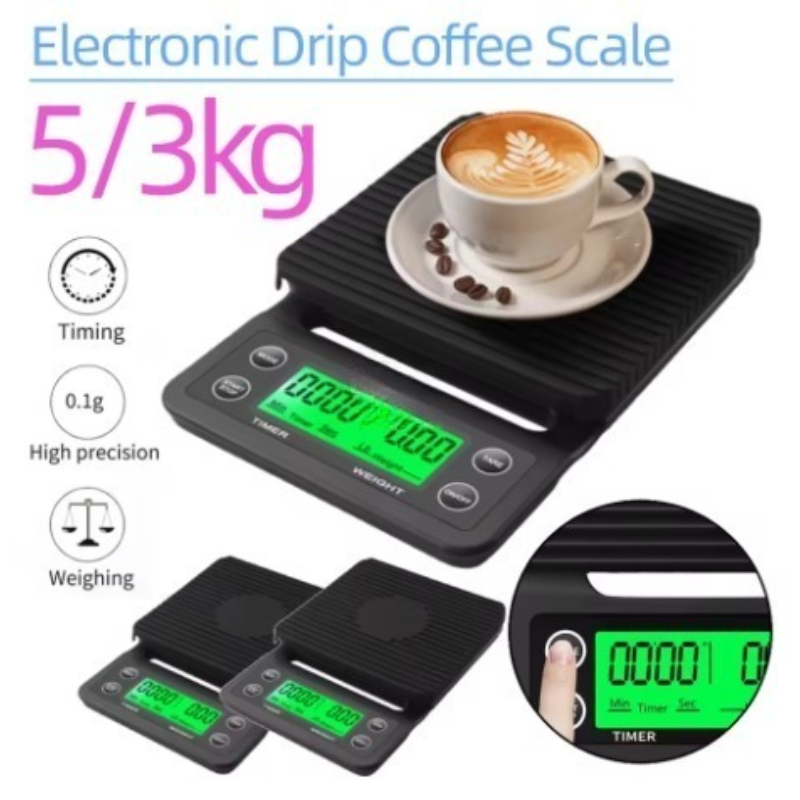 5/3kg LCD Electronic Drip Coff - огляд і ціна Scale Drip Timer