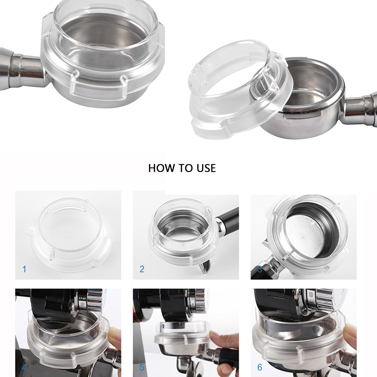 58mm Dosing Funnel for Espress - огляд і ціна Coffee Extraction Equipment