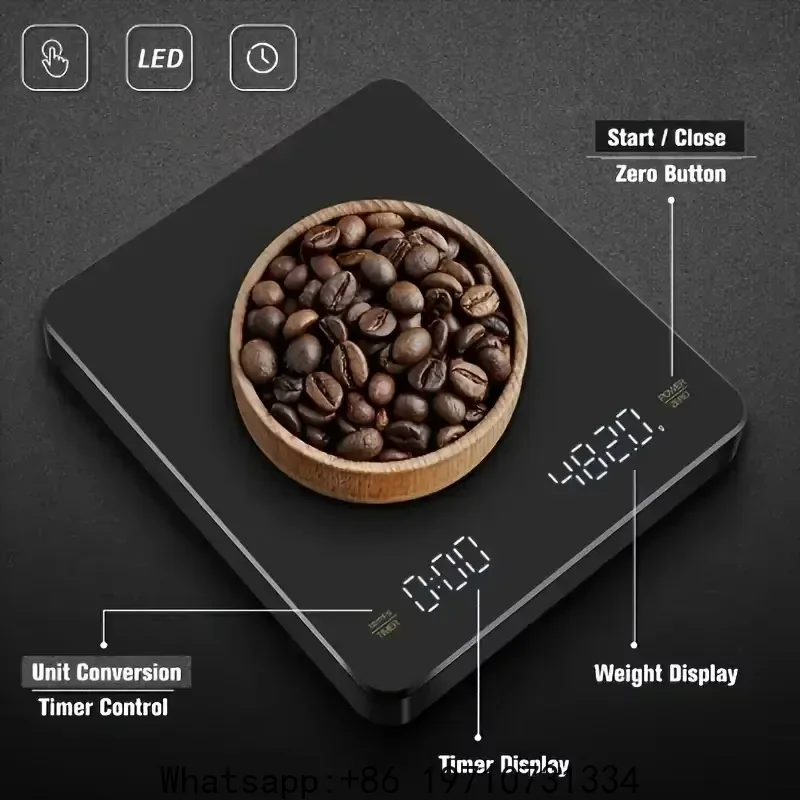 New Digital Espresso Coffee Sc - огляд і ціна Scale Drip Timer