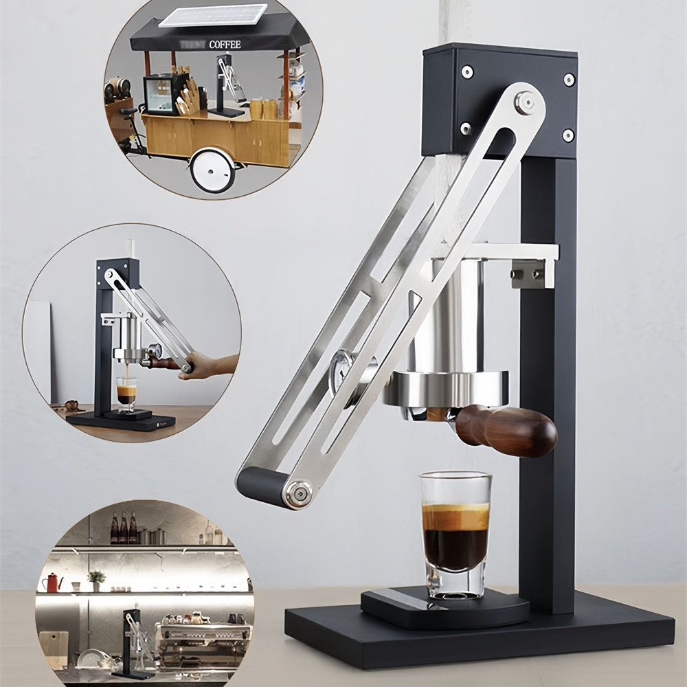 Espresso Coffee Press Manual C - огляд і ціна Pressure Gauge Espresso