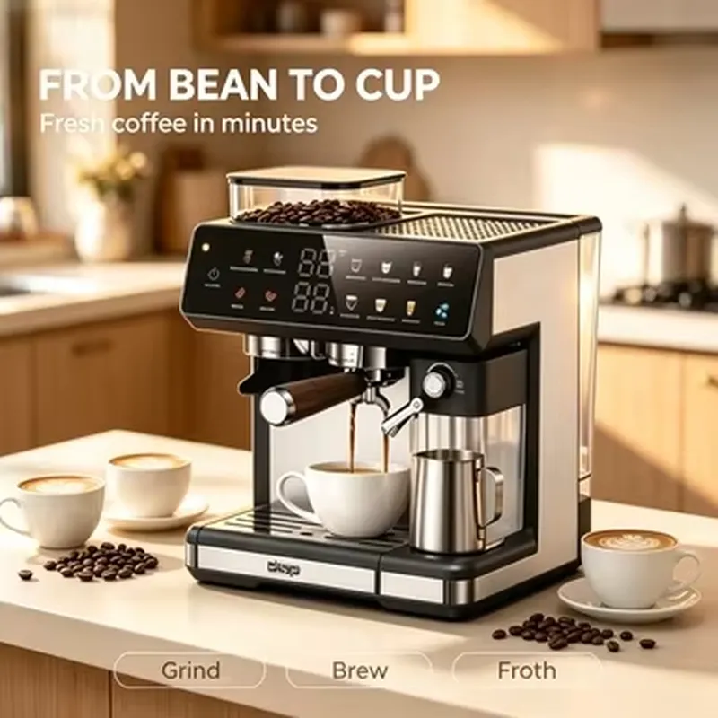 Lightweight Handheld Coffee Ma - огляд і ціна Pressure Gauge Espresso