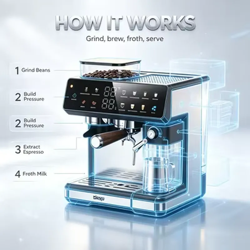 Lightweight Handheld Coffee Ma - огляд і ціна Pressure Gauge Espresso