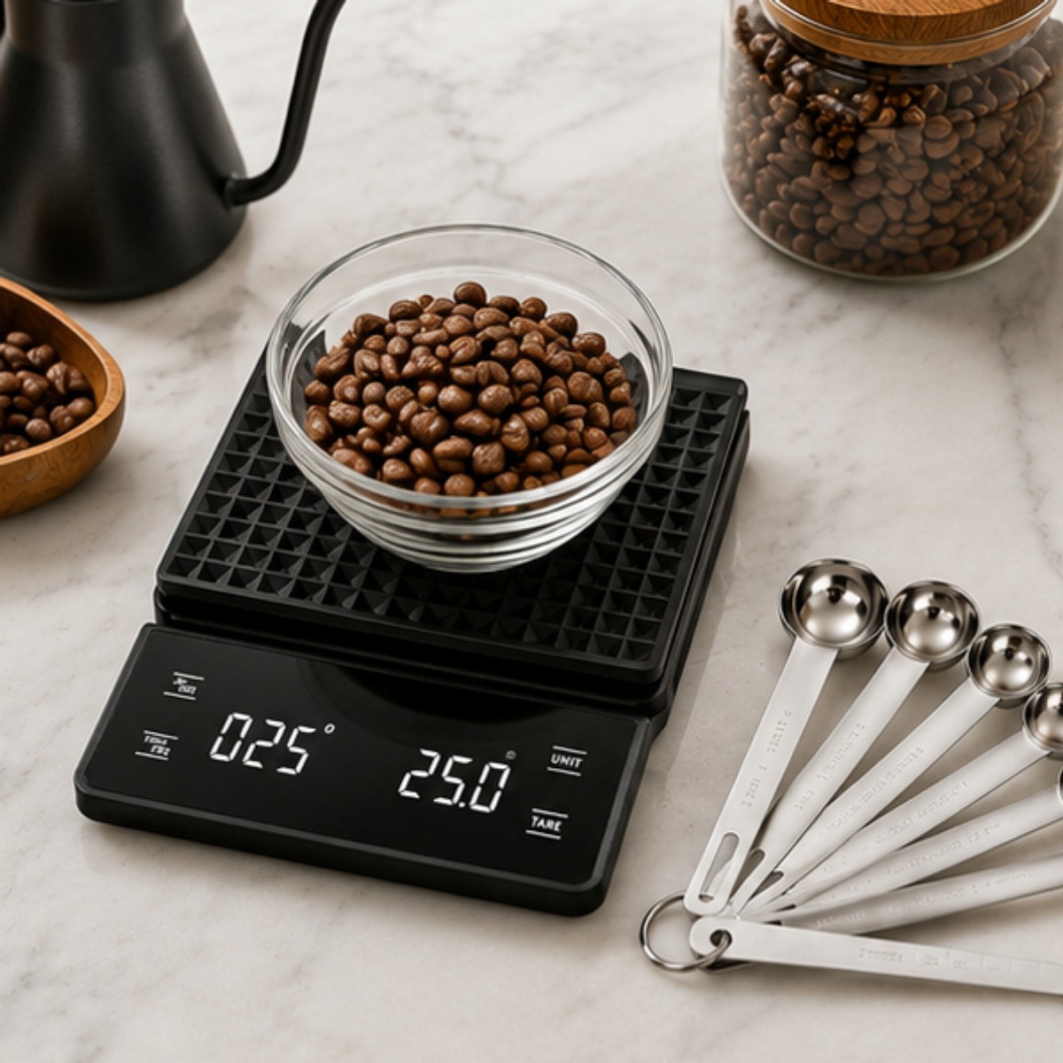 Digital Coffee Scale 3kg 0.1g  - огляд і ціна Scale Drip Timer