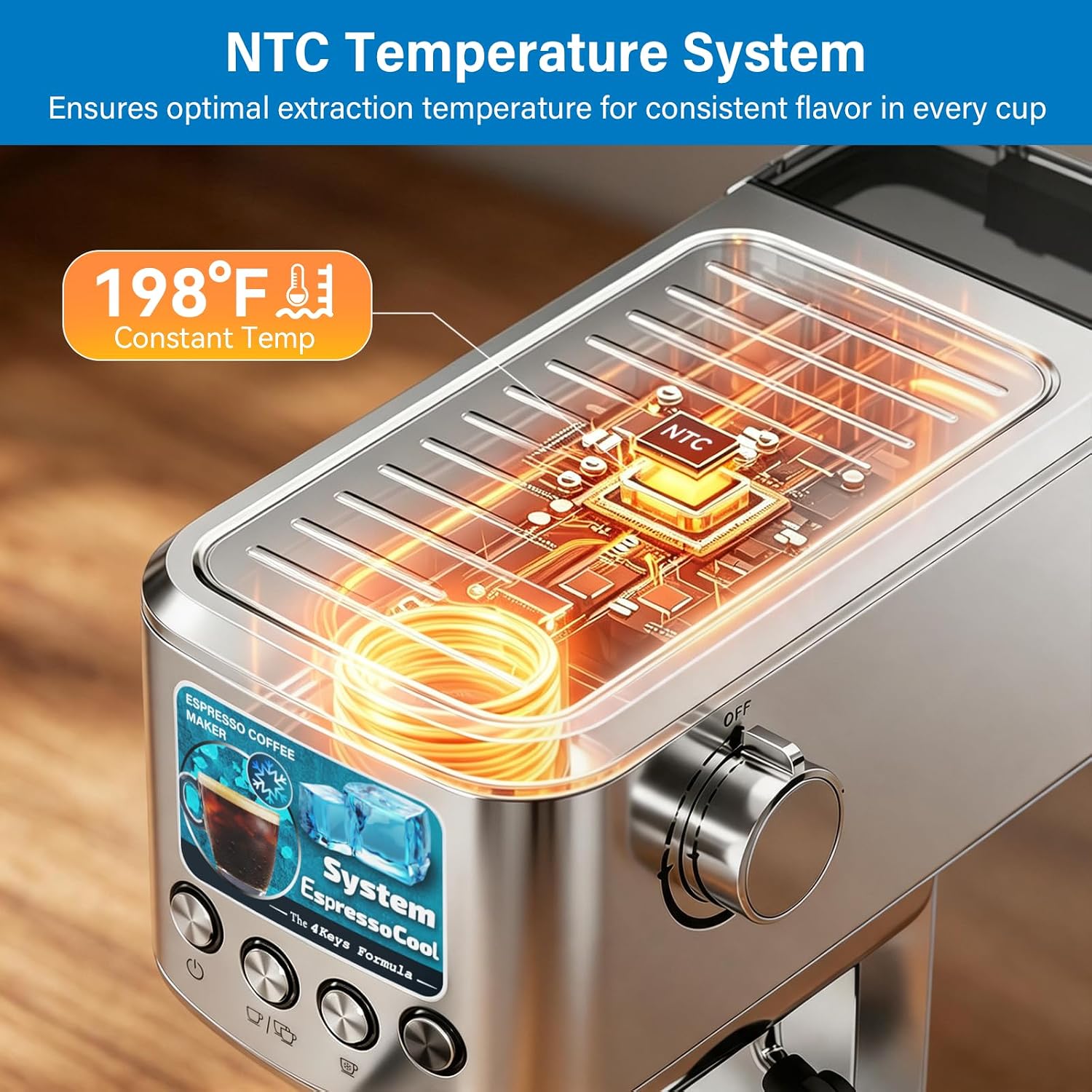 Cold Brew Espresso Maker with  - огляд і ціна Pressure Gauge Espresso