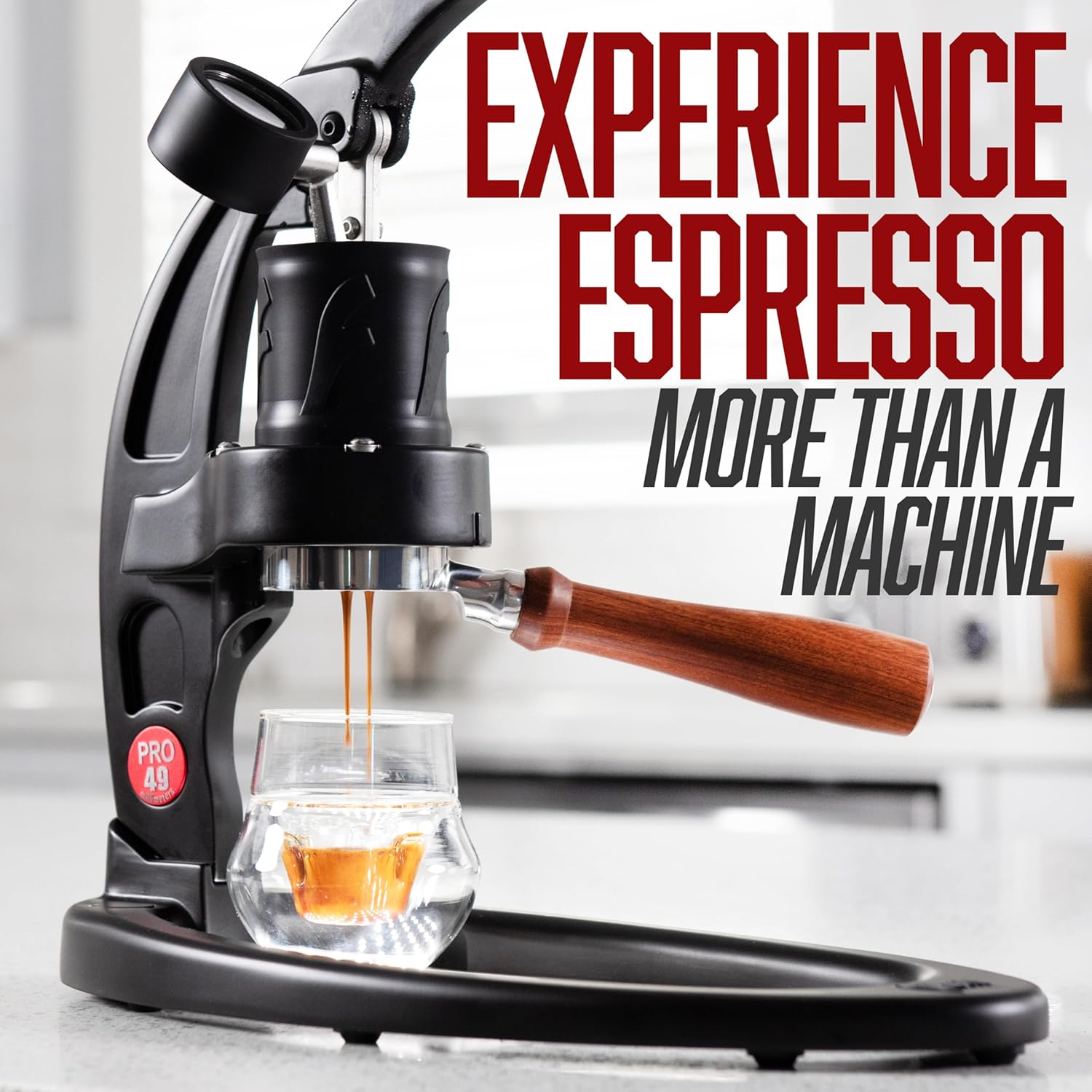 Manual 49mm Lever Espresso Mak - огляд і ціна Pressure Gauge Espresso