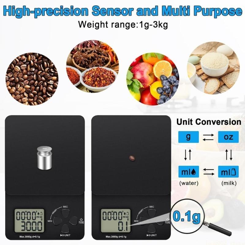 D0AB Coffee Scale with Timer 0 - огляд і ціна Scale Drip Timer