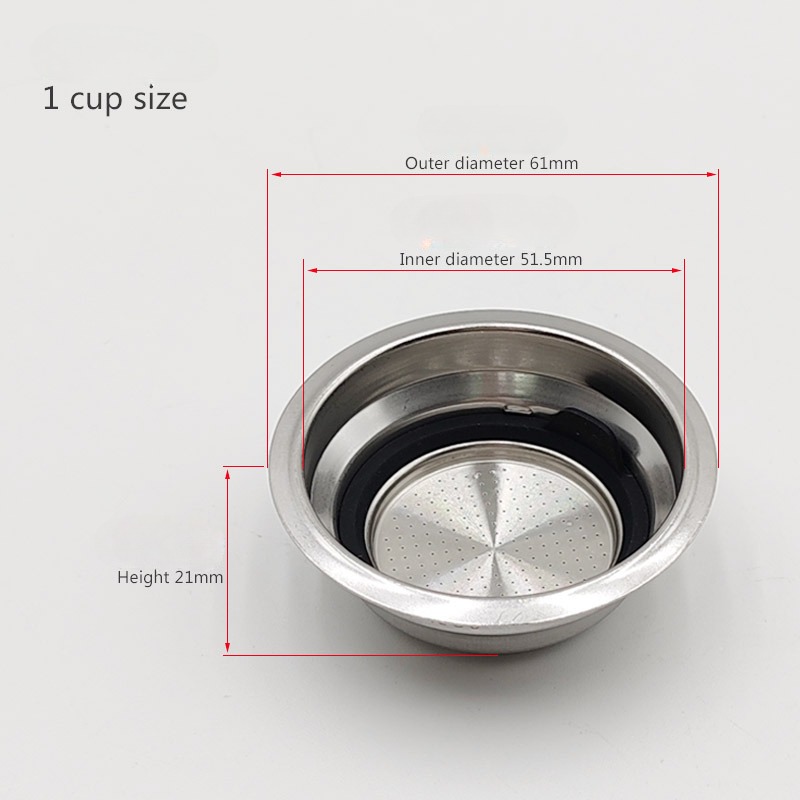 51mm Pressurized Porous Filter - огляд і ціна Coffee Extraction Equipment