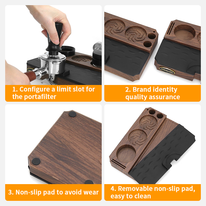 Coffee Tamping Station Stand P - огляд і ціна Coffee Equipment Holder