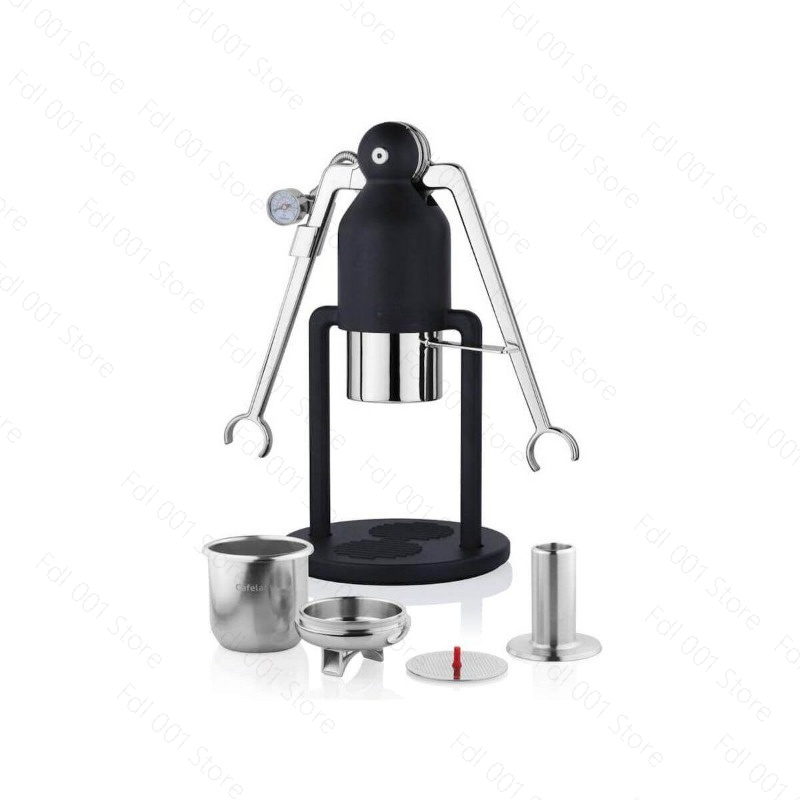 Hand Press Coffee Robot Unplug - огляд і ціна Pressure Gauge Espresso