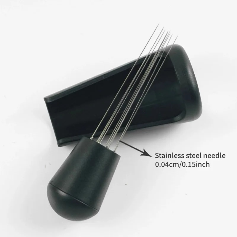 Wood Handle Needle Coffee Dist - огляд і ціна Coffee Distribution Tool