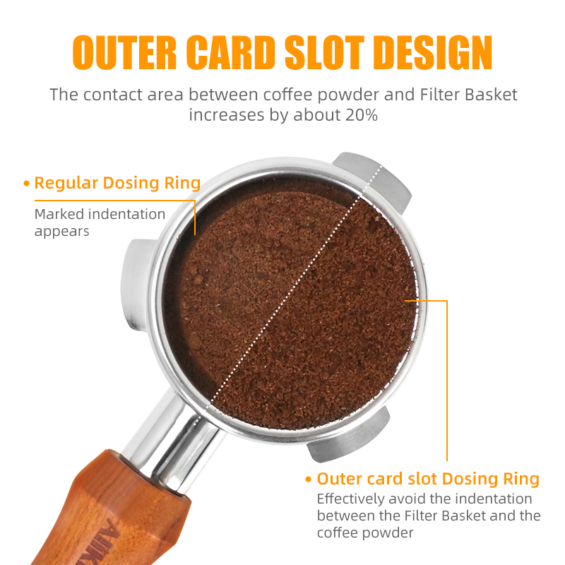 54mm Coffee Dosing Ring Stainl - огляд і ціна Coffee Extraction Equipment