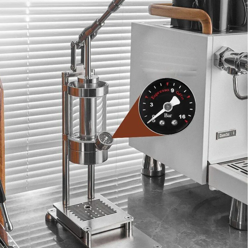 Manual Lever Espresso Machine  - огляд і ціна Pressure Gauge Espresso