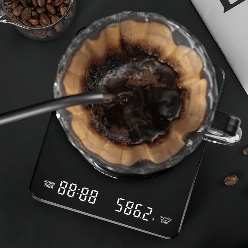 Precision Coffee Scale 0.1g, W - огляд і ціна Scale Drip Timer