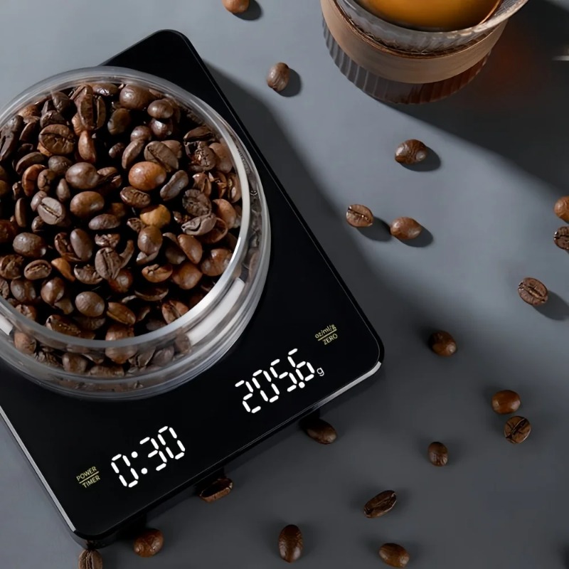 Precision Coffee Scale 0.1g, W - огляд і ціна Scale Drip Timer